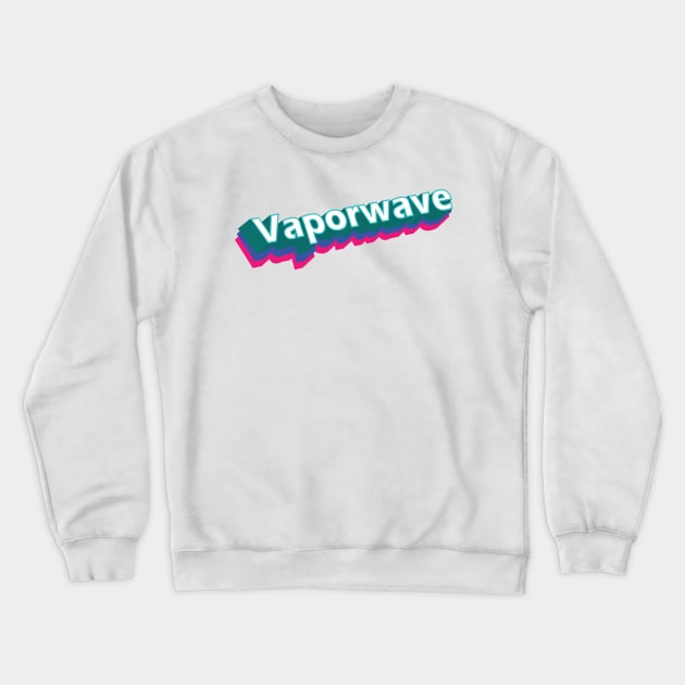 vaporwave Crewneck Sweatshirt by RedValley